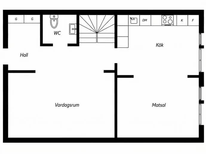 Floor plan for Profilstigen 19