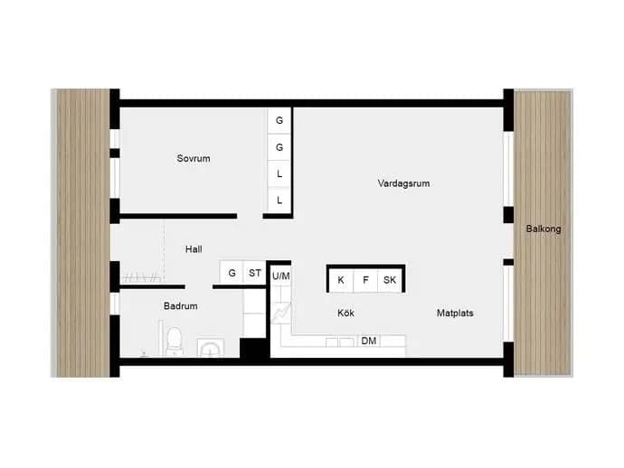 Planritning för Parternas gränd 7