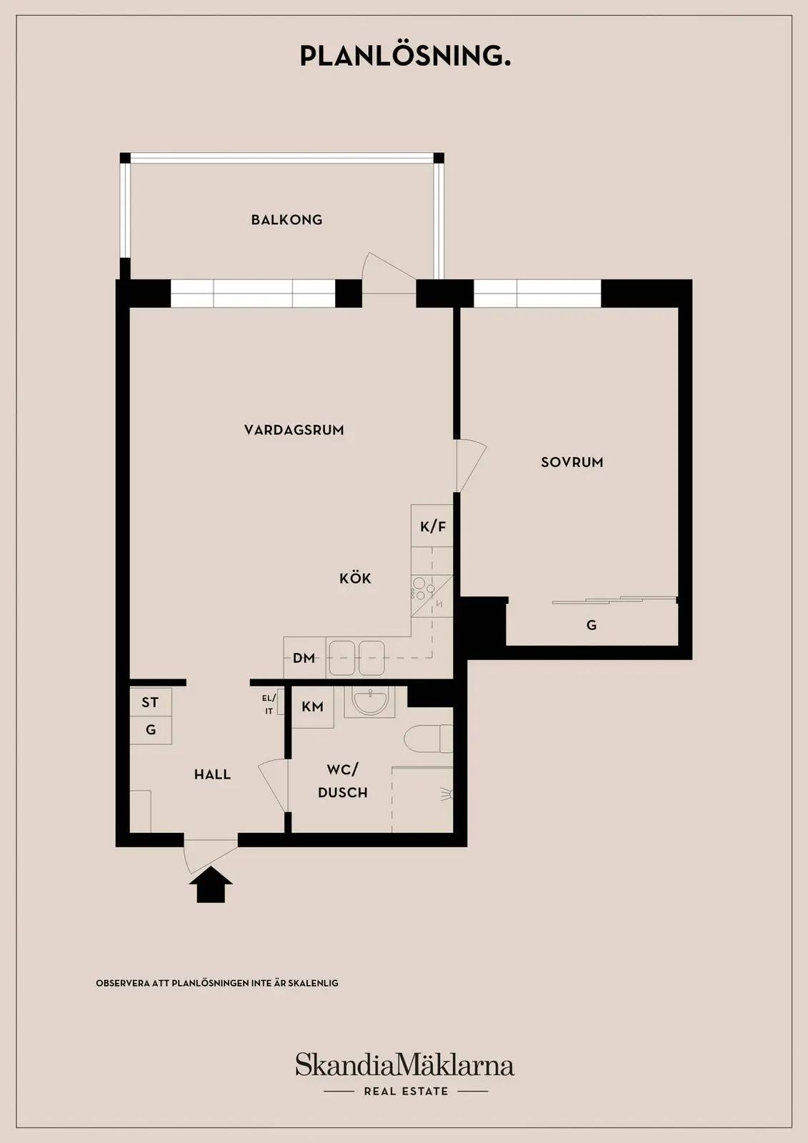 Floor plan for Ågesta broväg 54