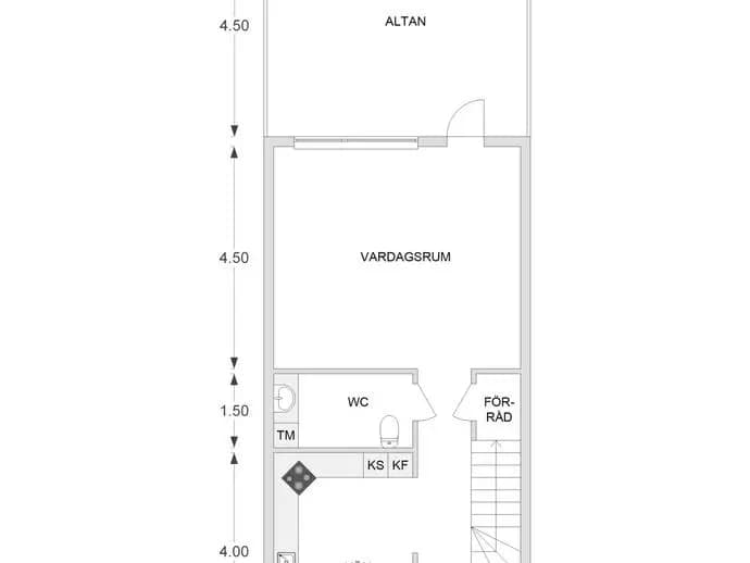Planritning för Violinvägen 75