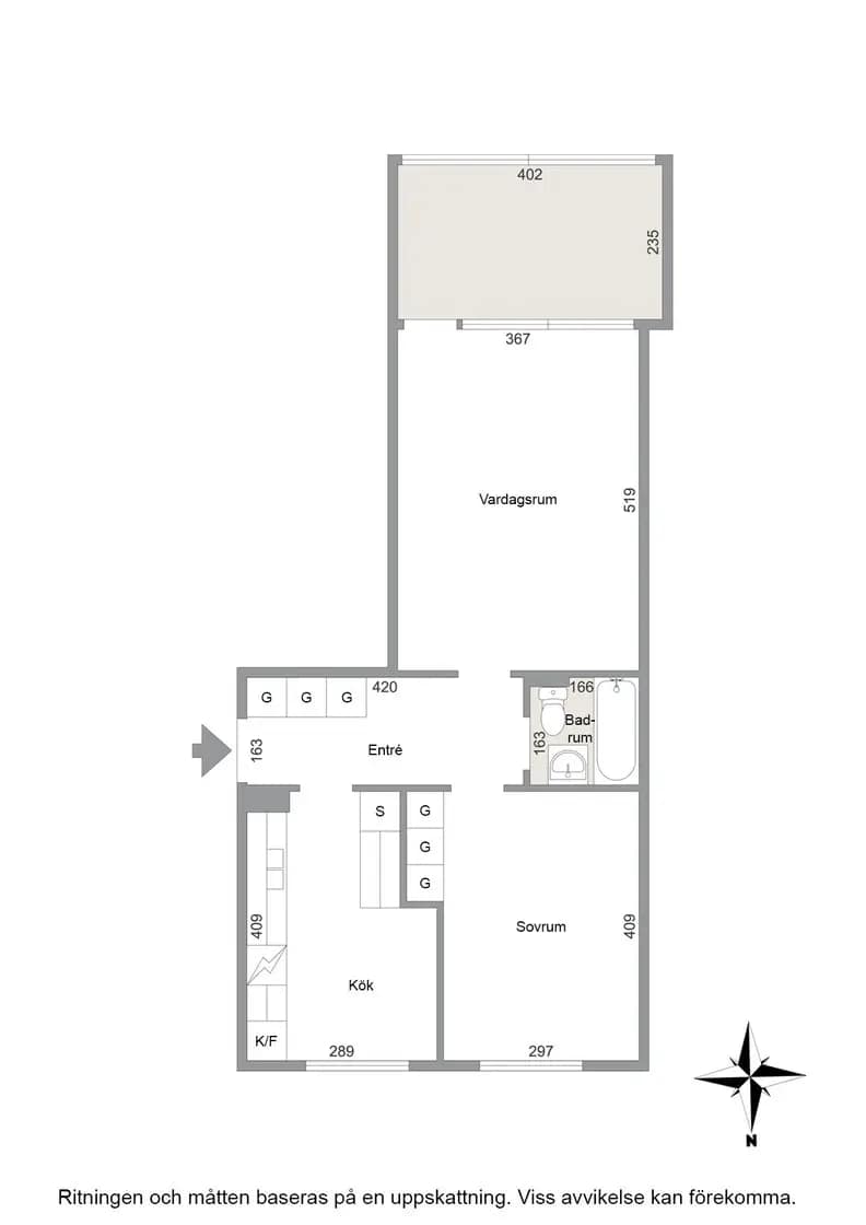 Planritning för Fastlagsgatan 15