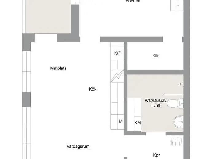 Planritning för Grafikergatan 29