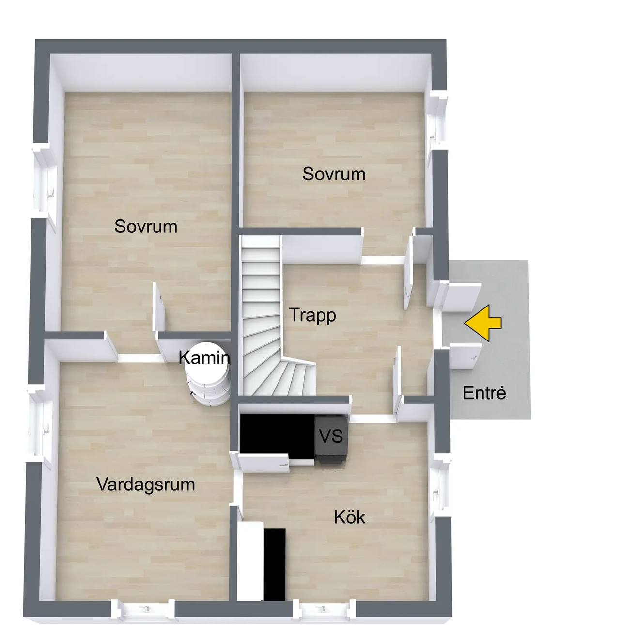 Planritning för Gisselbol 48