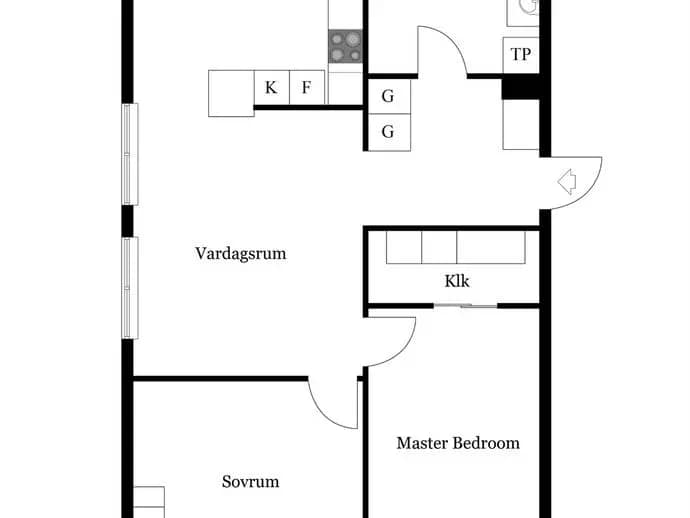 Planritning för Skytteholmsvägen 41