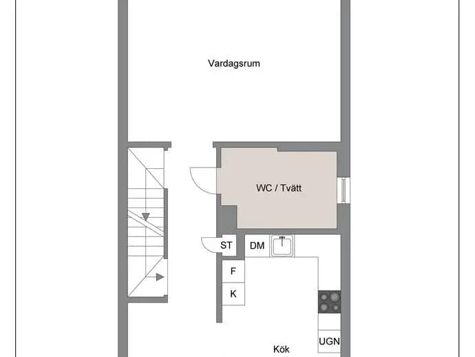 Floor plan for Gullrands väg 173