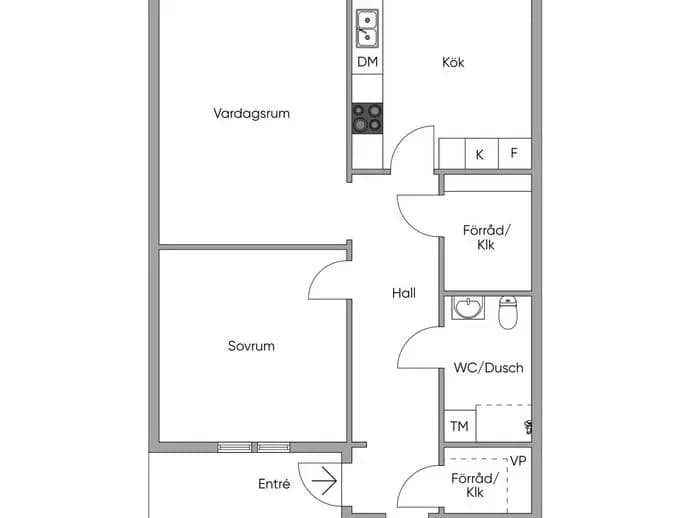 Floor plan for Järnåldersringen 823