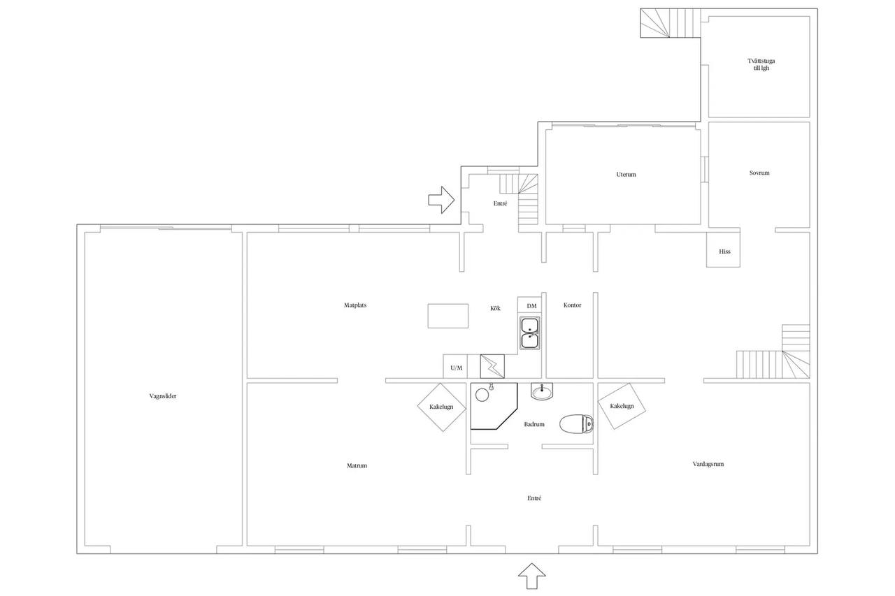 Floor plan for Hamngatan 11