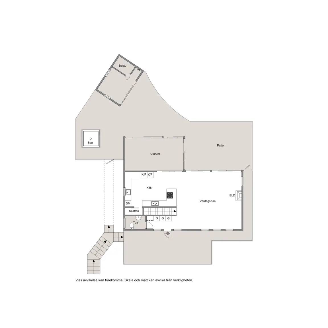 Floor plan for Backvägen 24