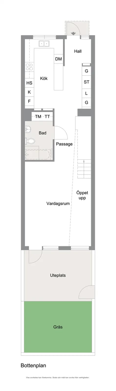 Floor plan for Kalkstensvägen 77