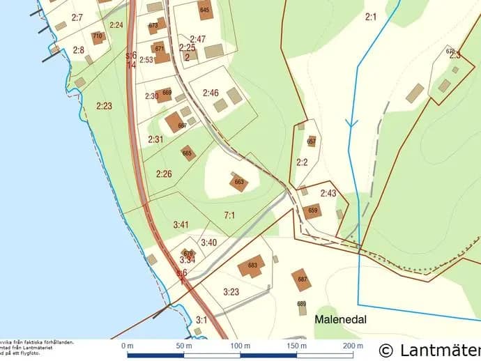 Planritning för Klapparvik 663