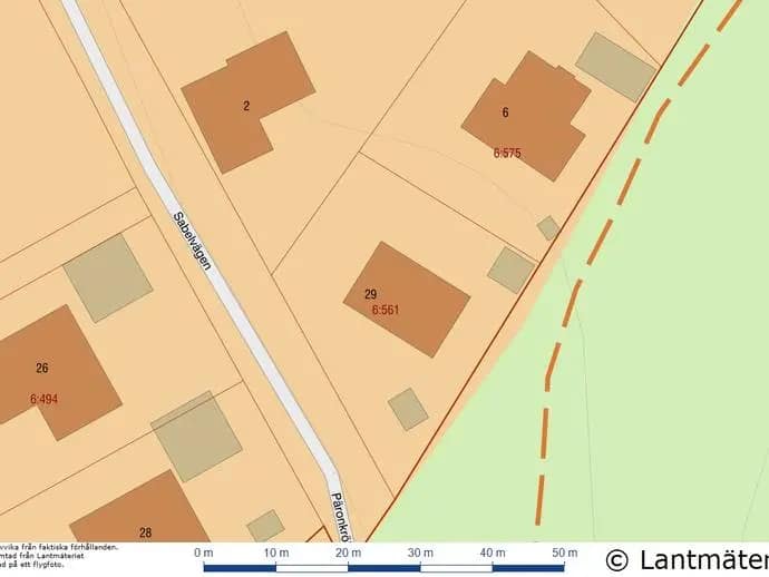 Floor plan for Sabelvägen 29