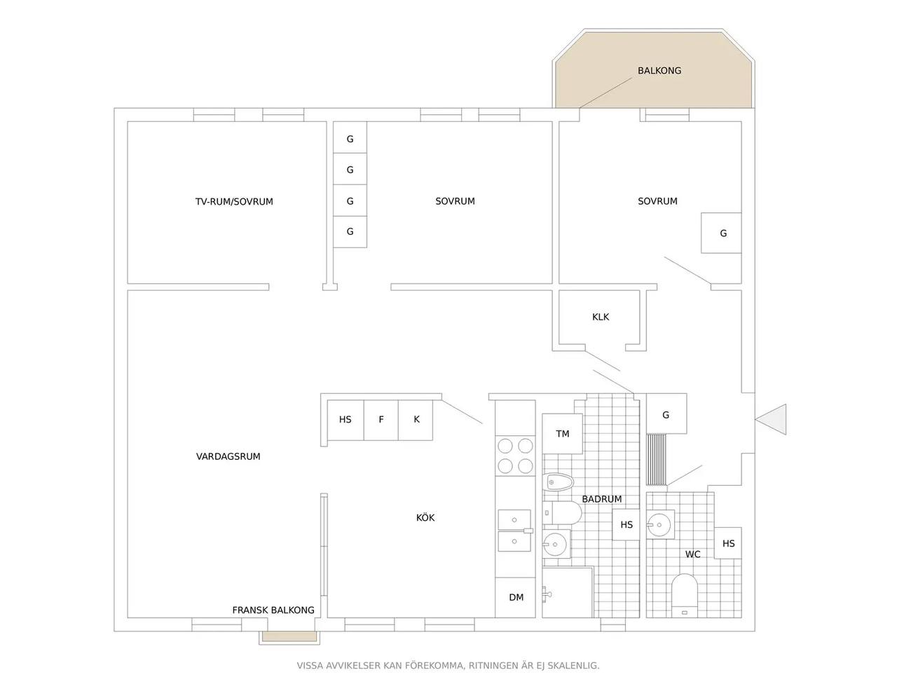 Floor plan for Torstensonsgatan 41