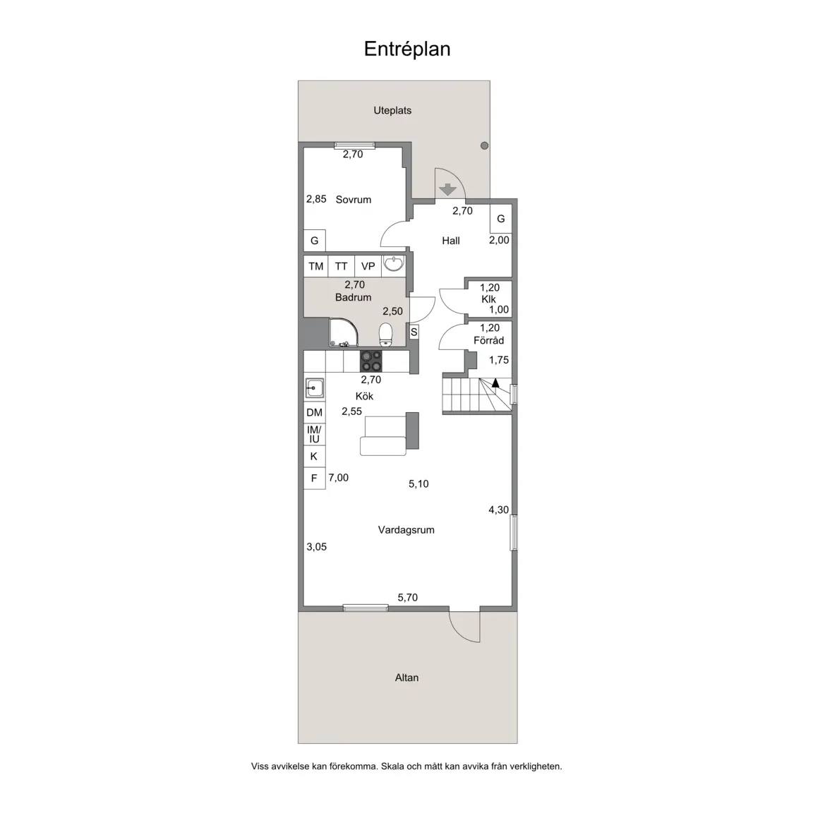 Floor plan for Carl lewanders väg 94