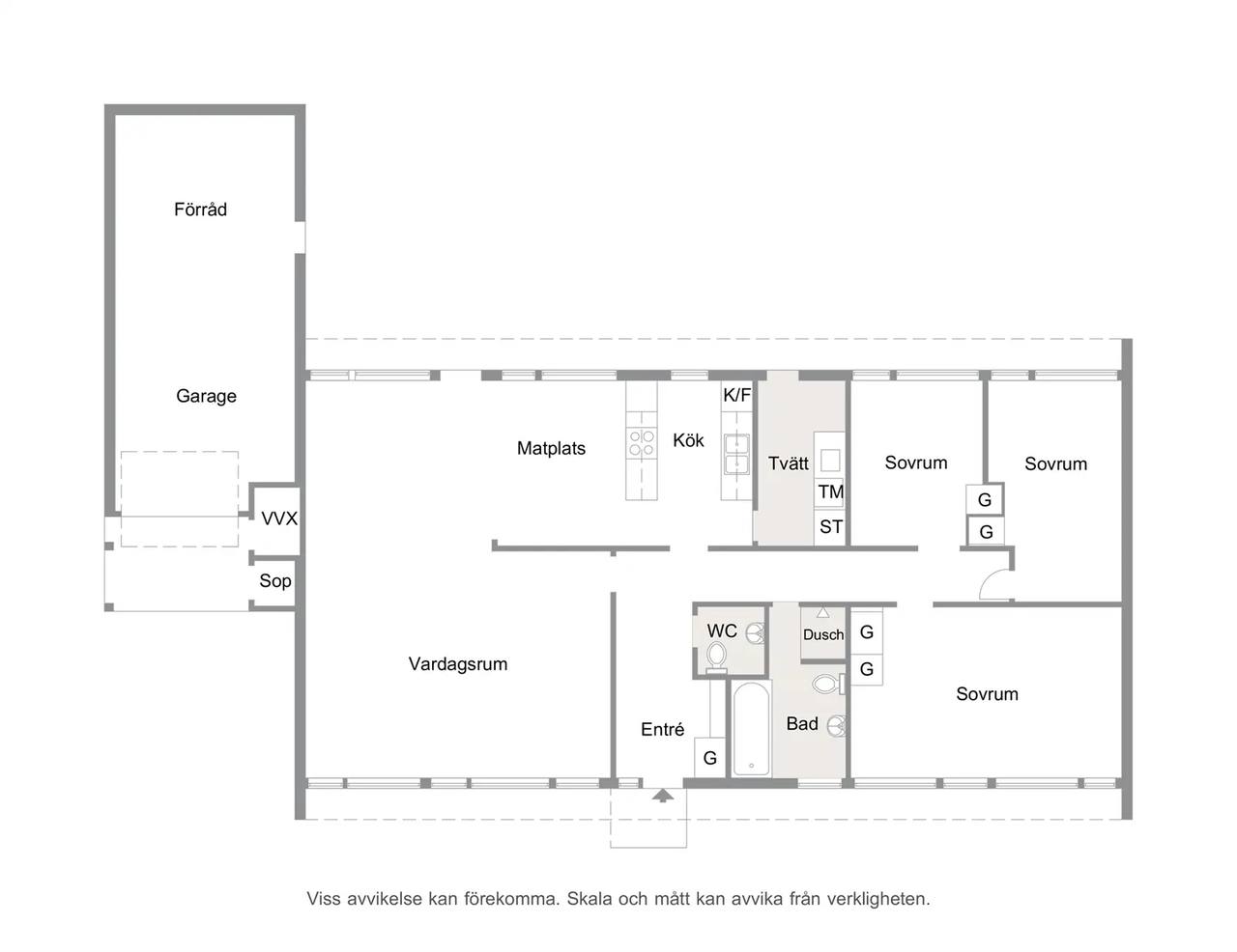 Floor plan for Lergöksgatan 79