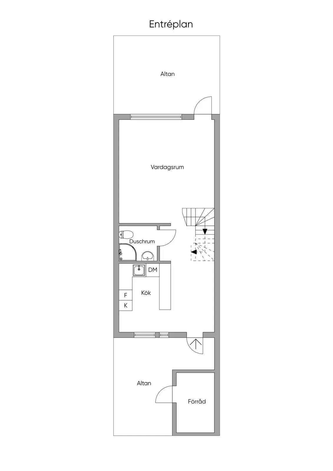Floor plan for Tenorvägen 123