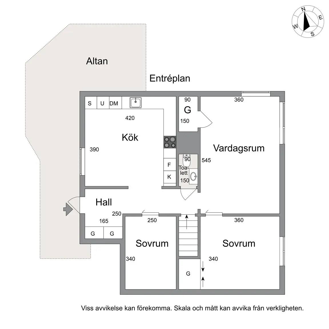 Planritning för Svedenborgsgatan 23