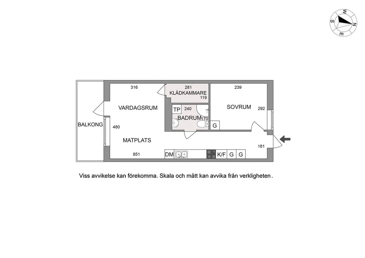Floor plan for Stenkvistavägen 11