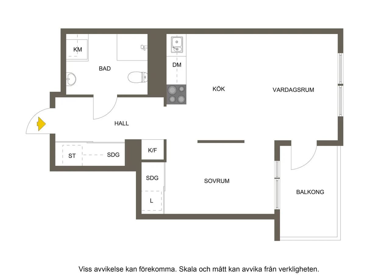 Floor plan for Gjutarplan 2