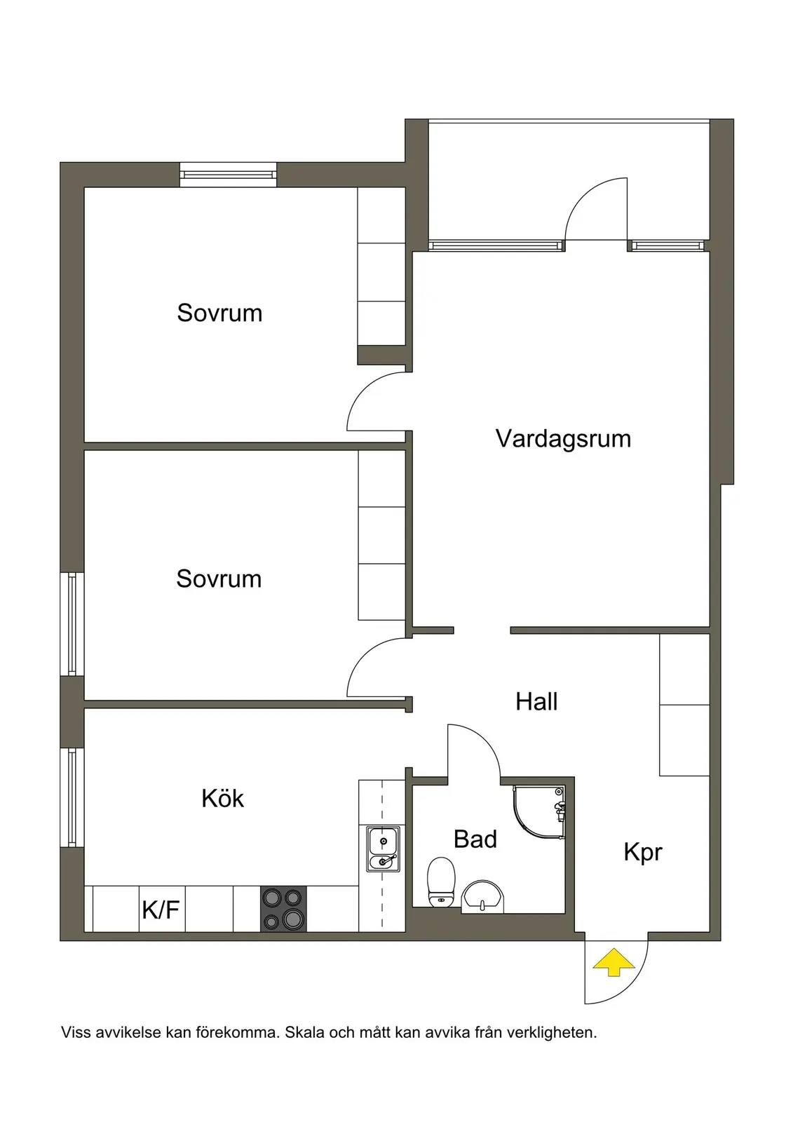 Planritning för Tornslingan 37
