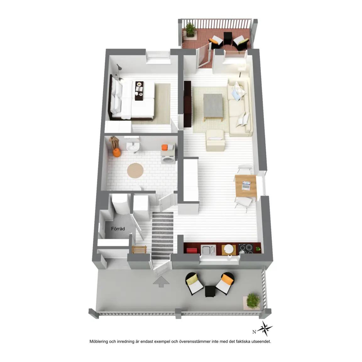 Planritning för Dagsverksgatan 11B