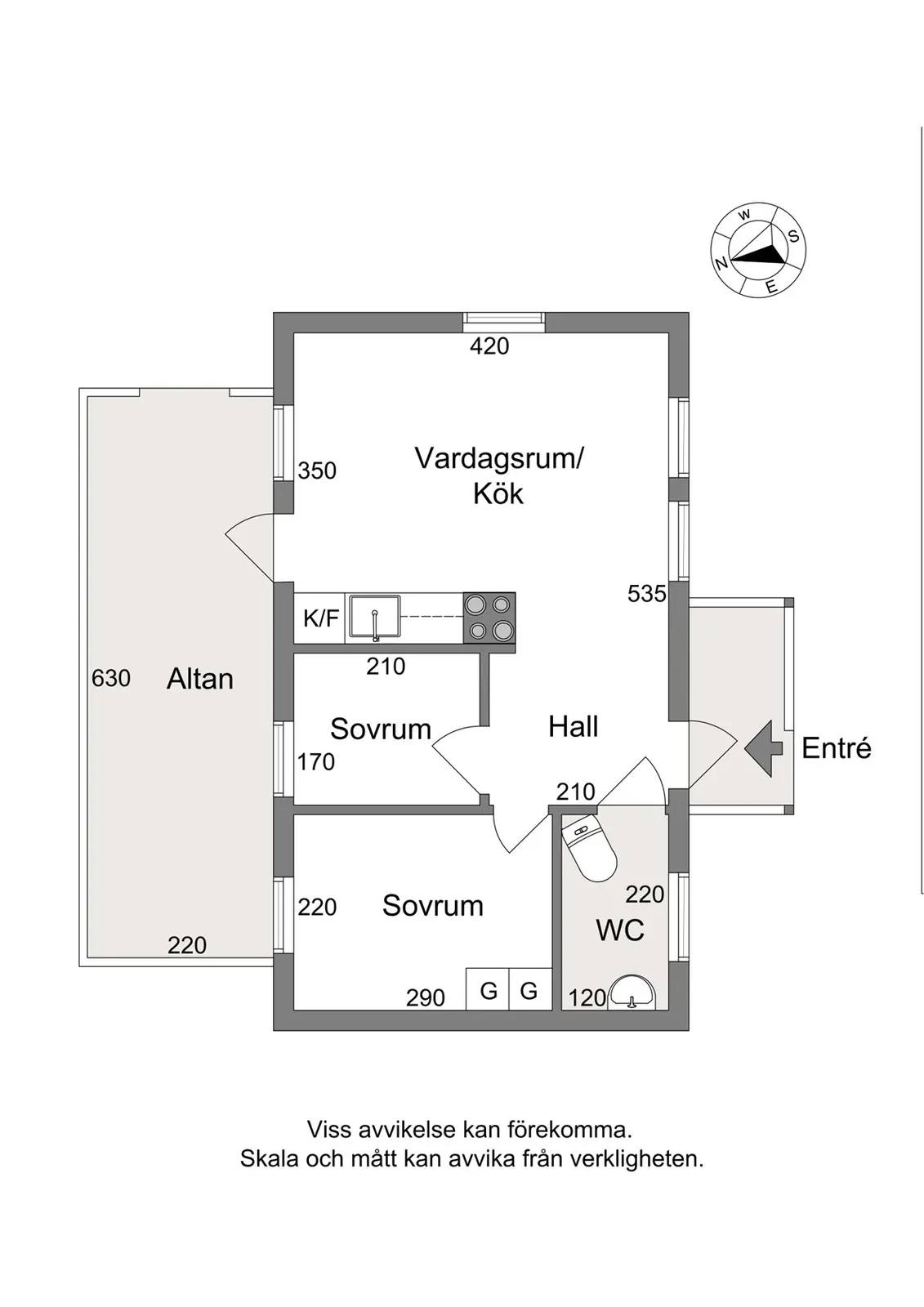 Planritning för Nybrobaden hus nr 4