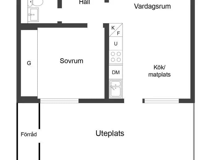 Planritning för Gråbergsgatan 5