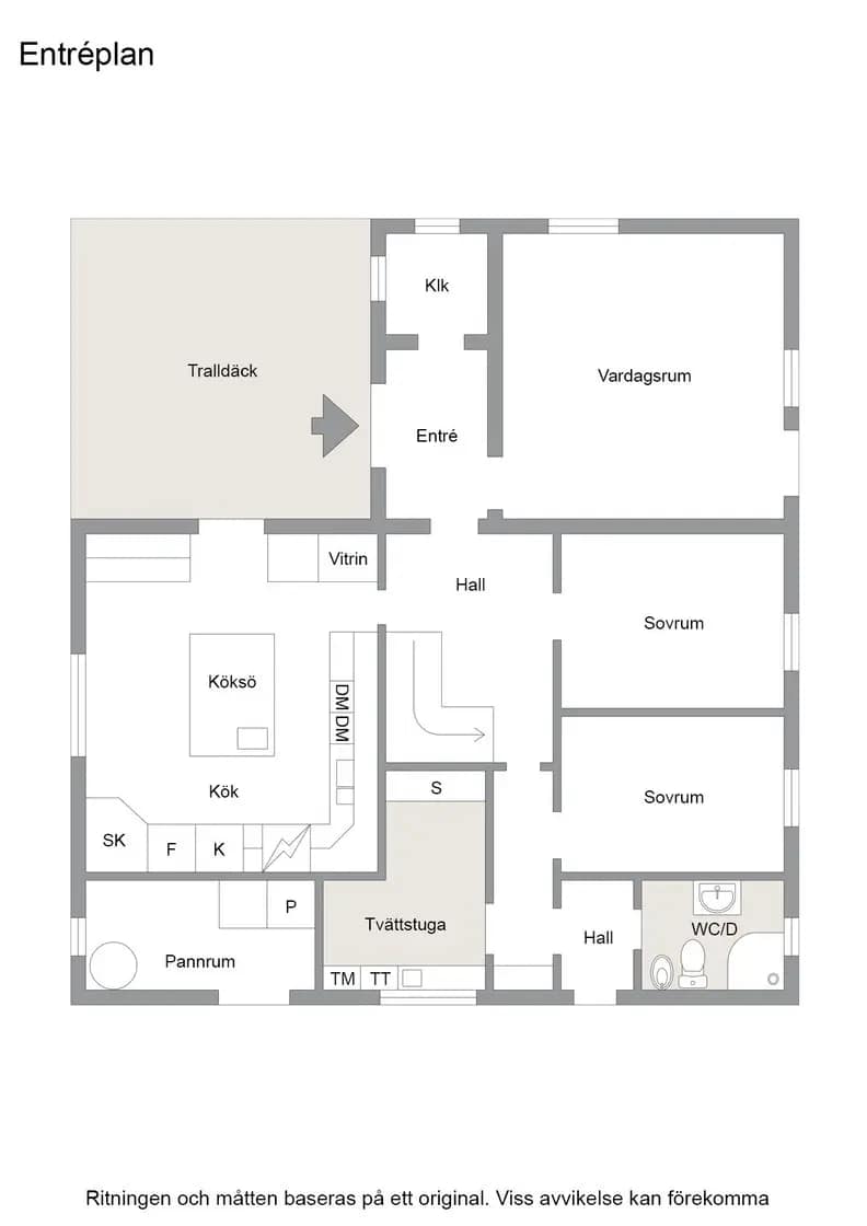 Floor plan for Forsby Björkdal