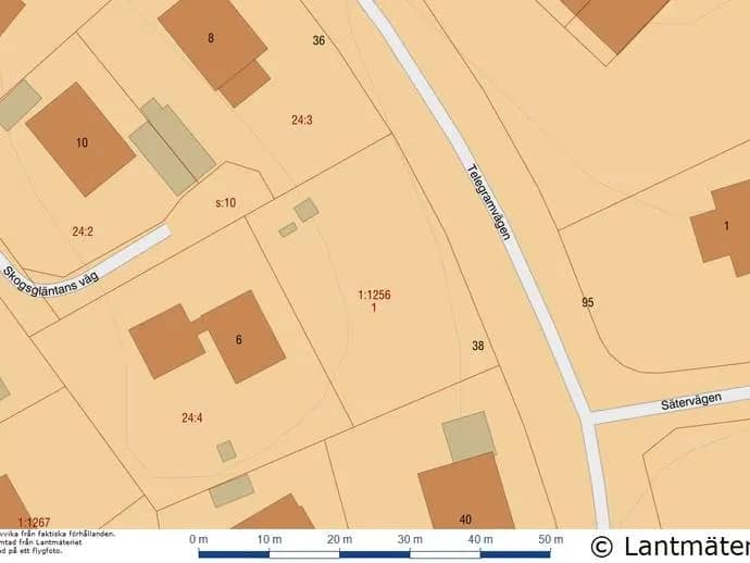 Floor plan for Telegramvägen 38