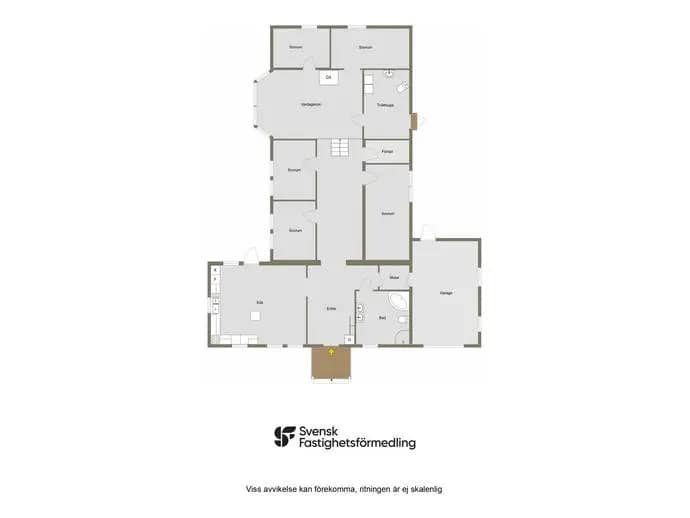Floor plan for Gulsippavägen 10
