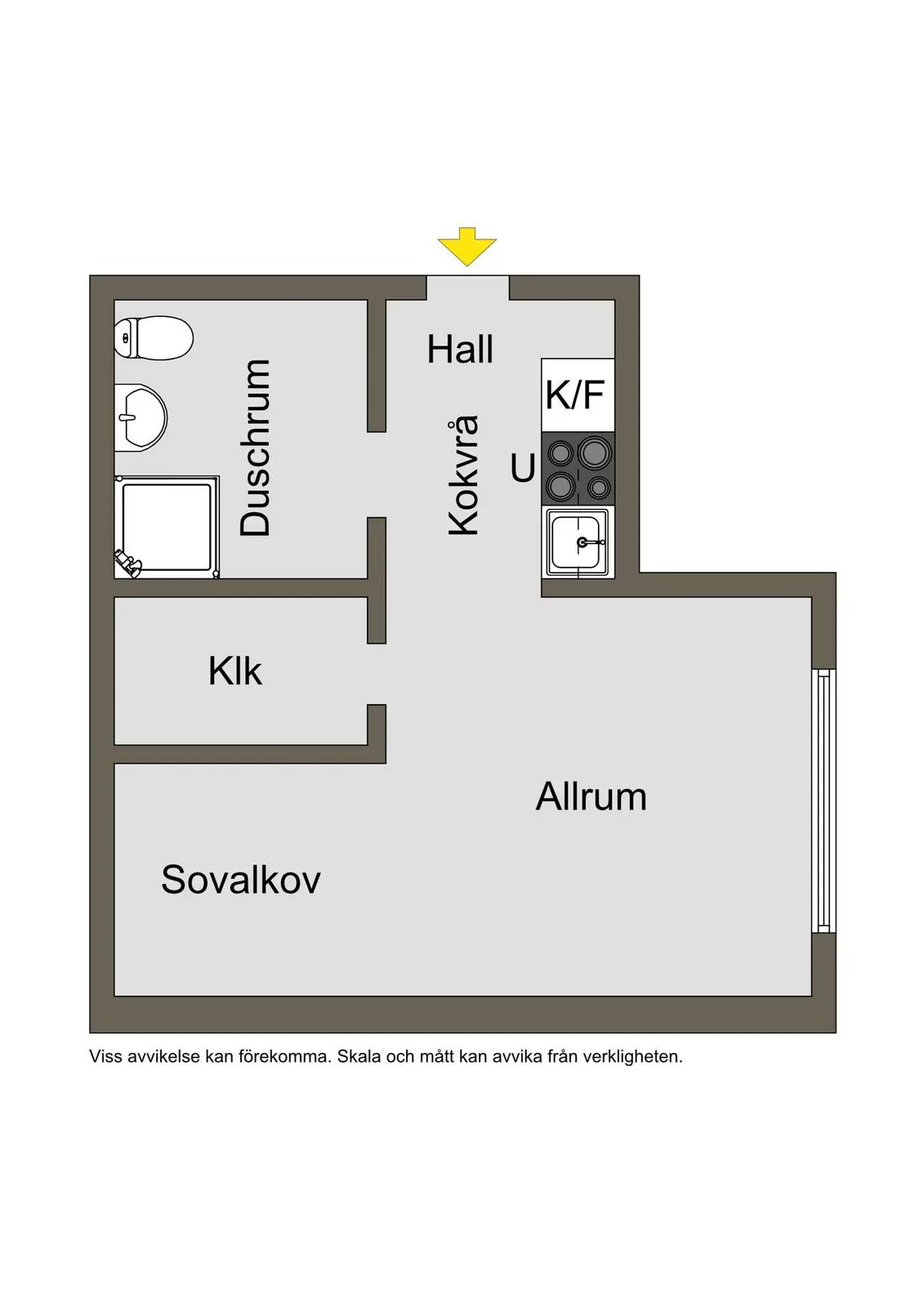 Floor plan for Sätunavägen