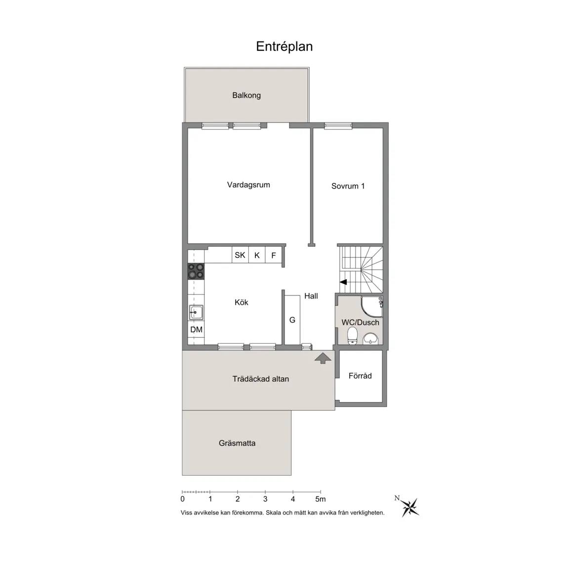 Floor plan for Telegramvägen 25