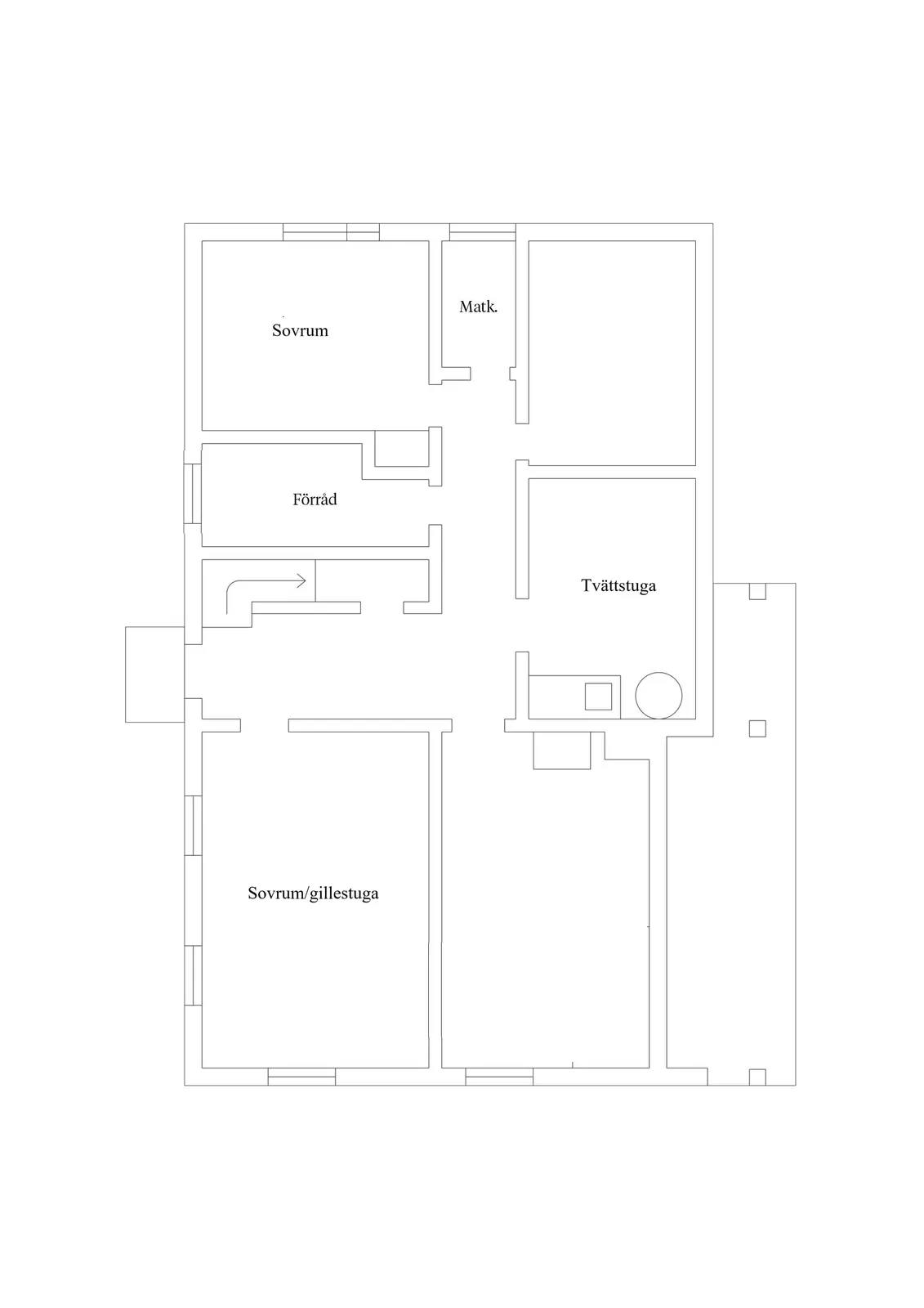 Floor plan for Jungfrustigen 6