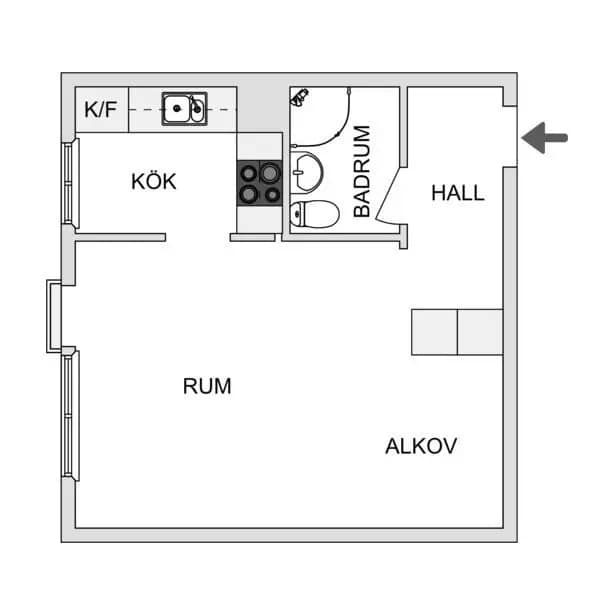 Planritning för Heidenstamsgatan 35