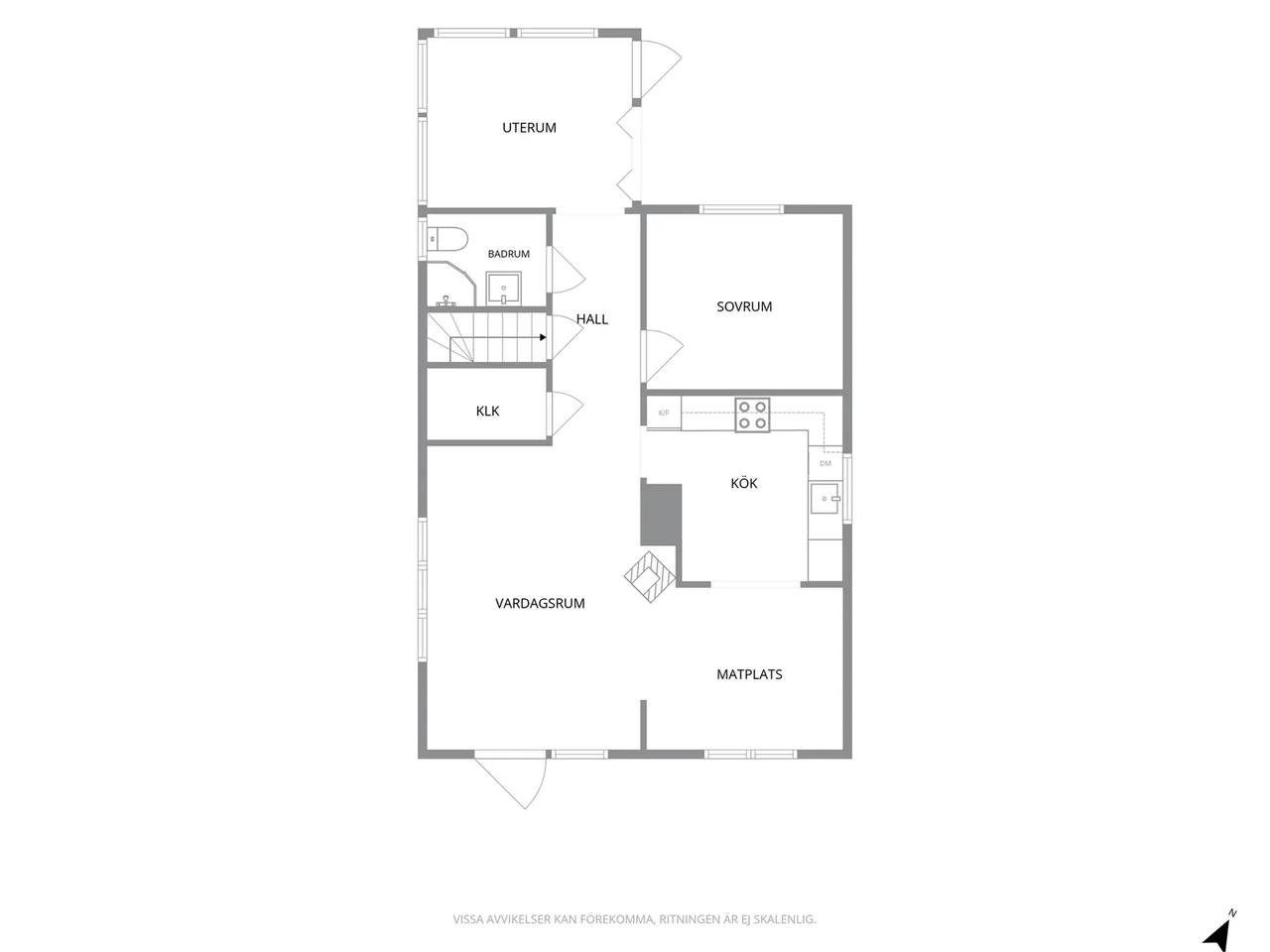 Floor plan for Tågarpsvägen 469