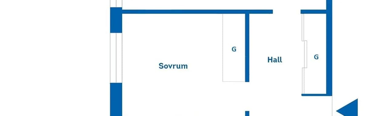 Floor plan for Styrmansgatan 30