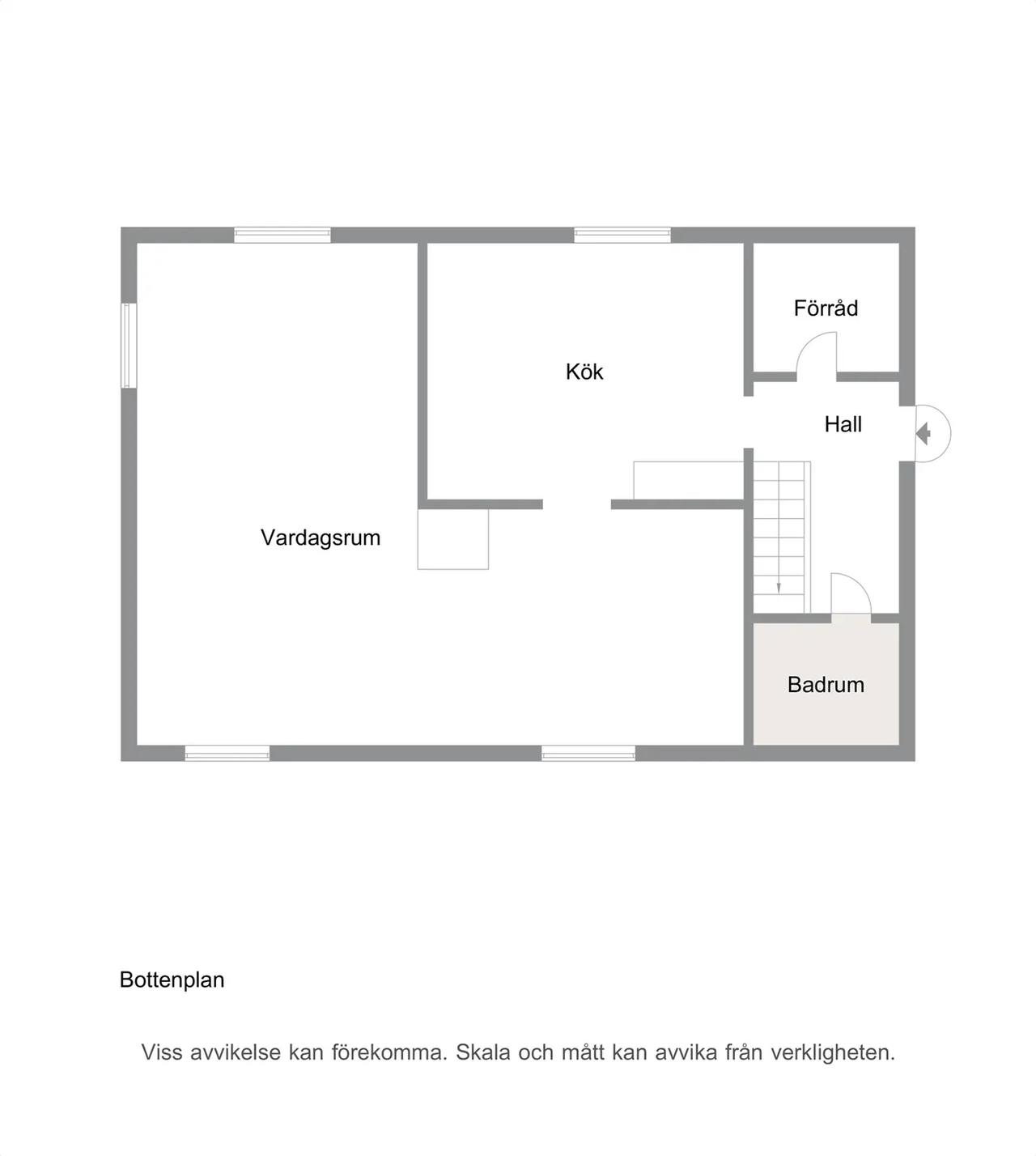 Floor plan for Norra Lundavägen 53