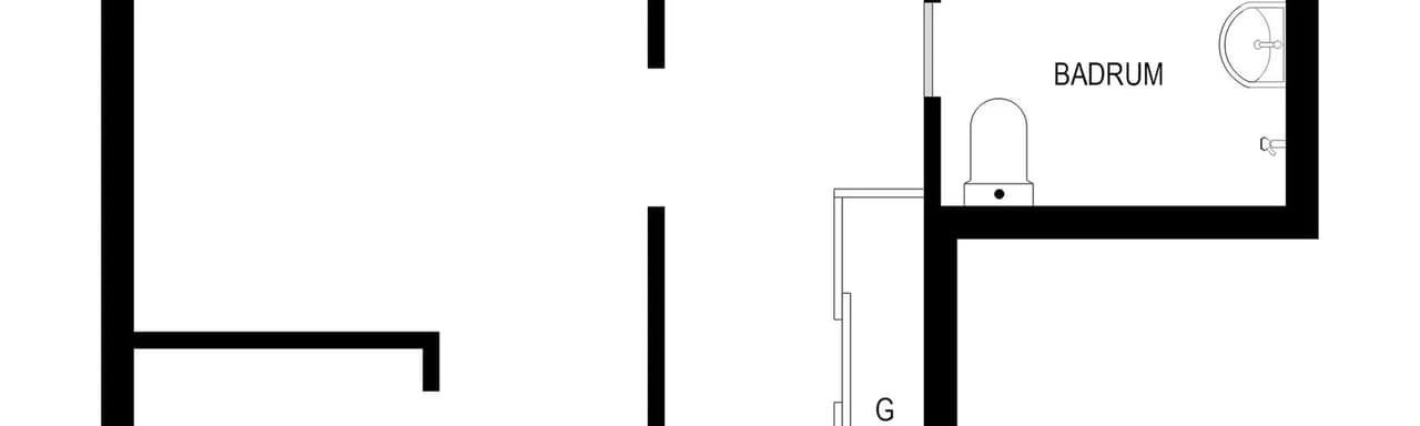 Planritning för Infanterigatan 6