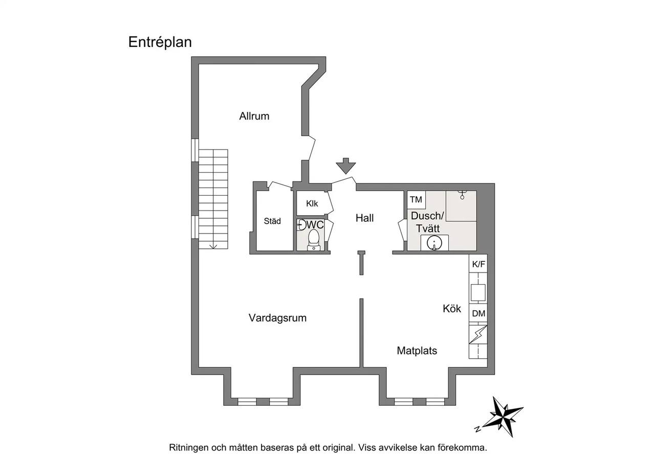 Planritning för Lagergrensgatan 39