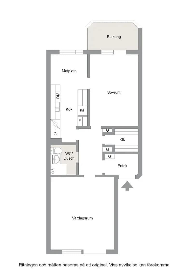 Floor plan for Hillmanskroken 8 C