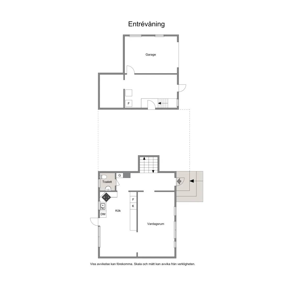 Floor plan for Slättingen 22