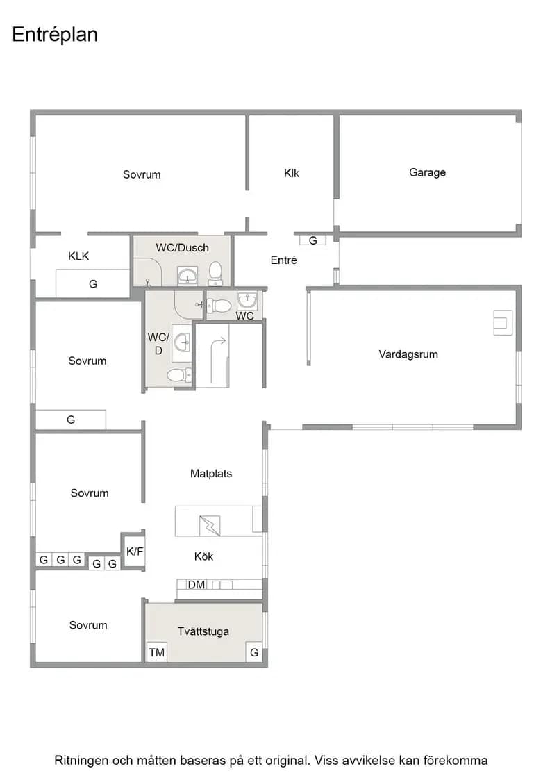 Floor plan for Stabbläggargatan 28