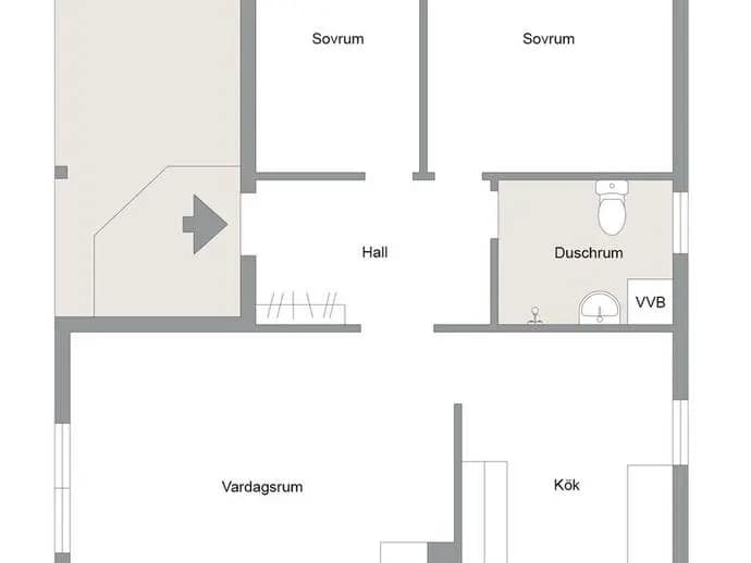 Floor plan for Fasanvägen 17