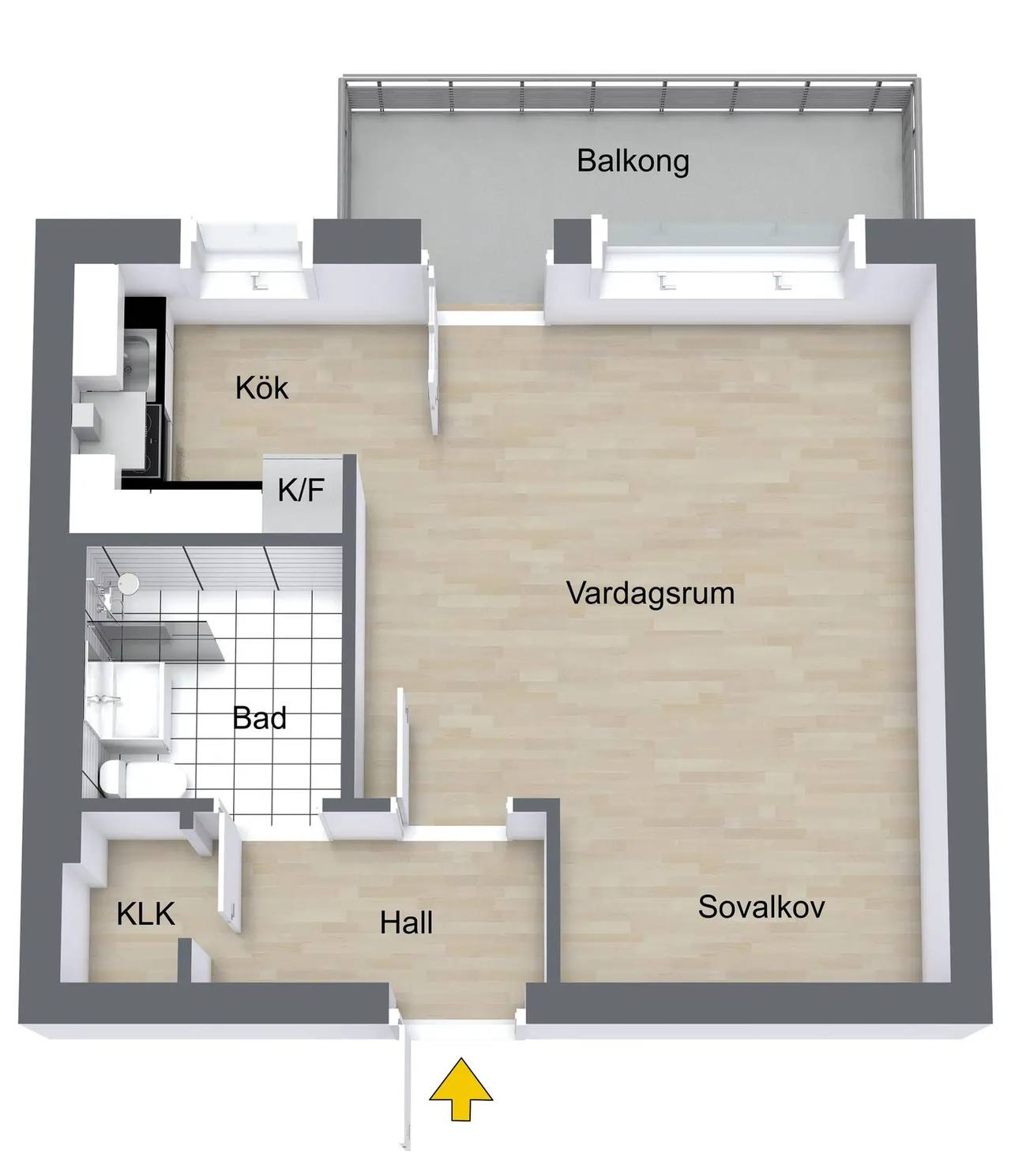 Planritning för Torkelsgatan 2G