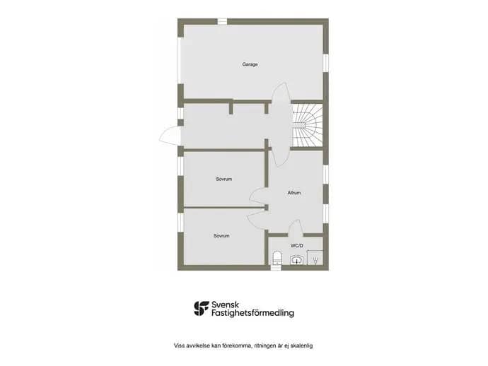 Floor plan for Byvägen 4A