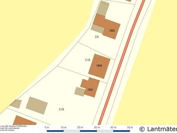 Planritning för Källs Nöbbelöv 1899