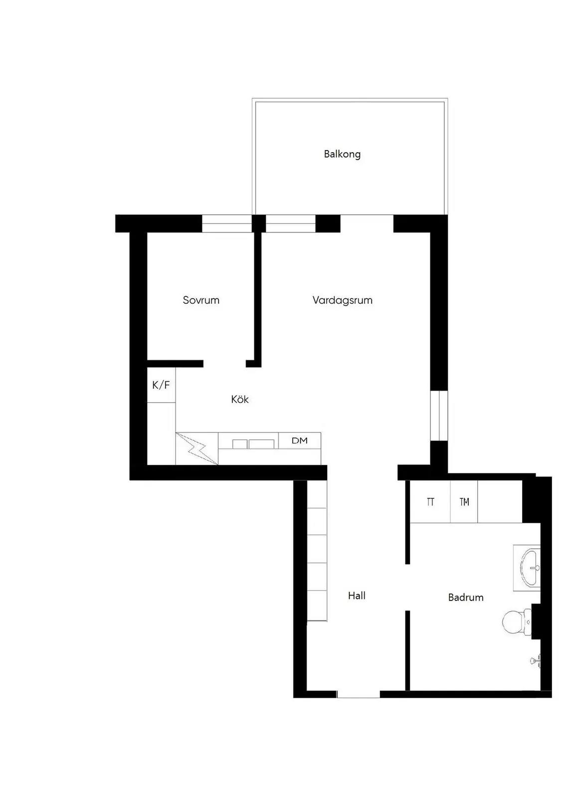 Floor plan for Sandstuguvägen 51