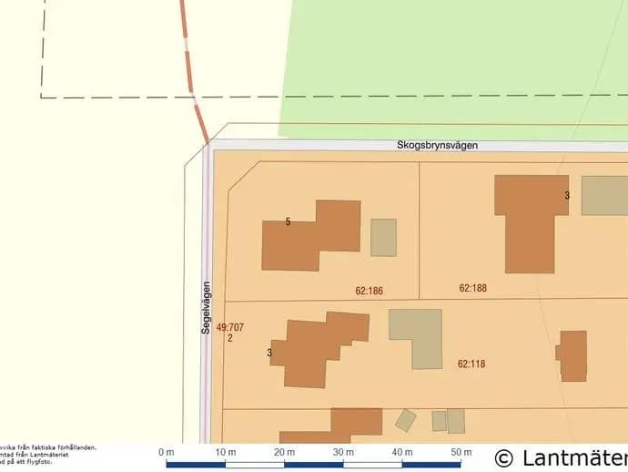 Planritning för Skogsbrynsvägen 5