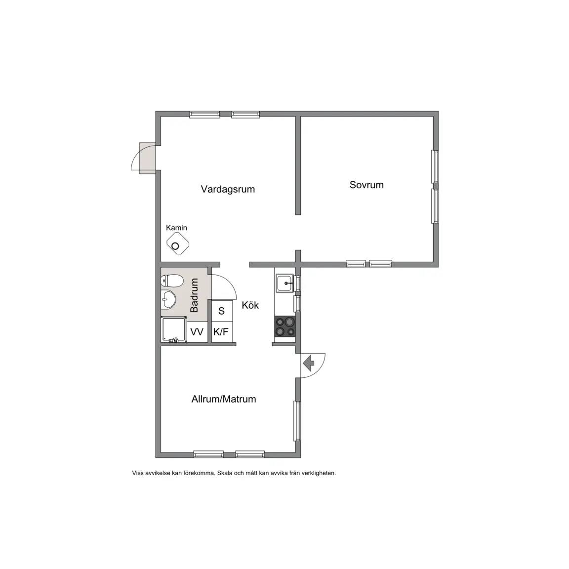 Floor plan for Gulsparvsvägen 7