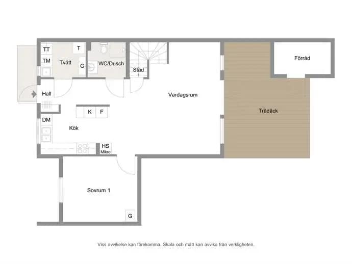 Floor plan for Vindögats väg 4 B