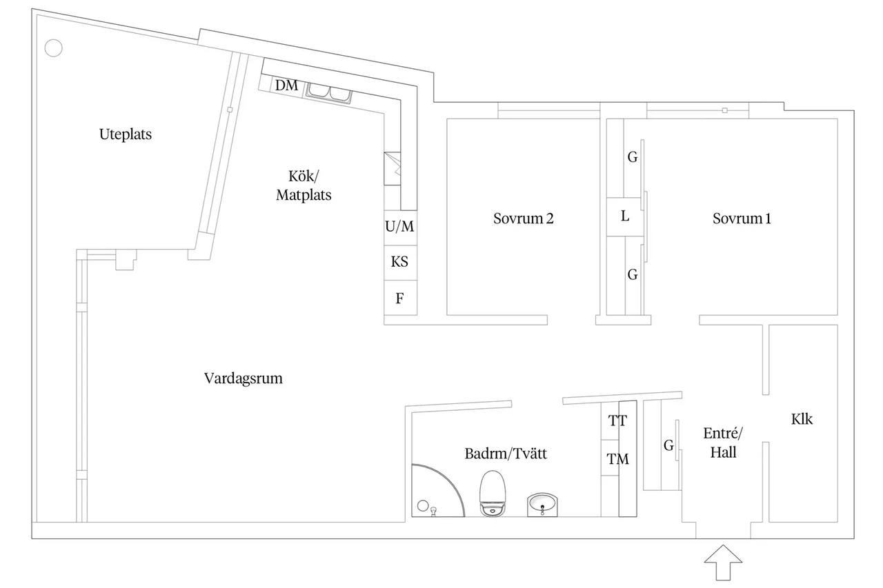Floor plan for Vipemöllevägen 109